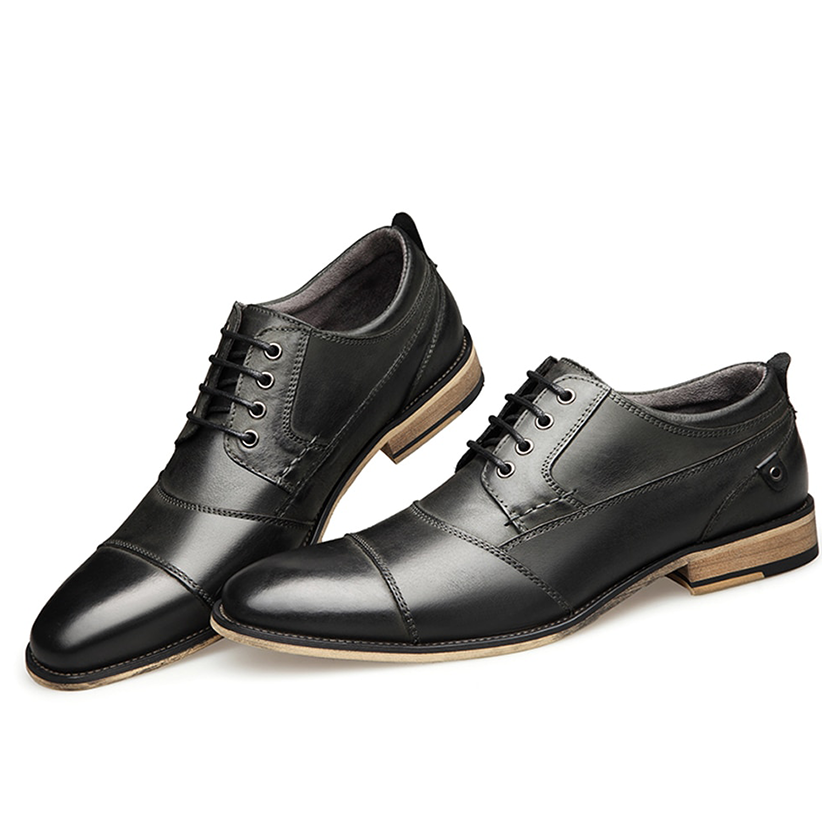 Funki Findz | Shoes | Men's Genuine Leather Derby Dress Shoes