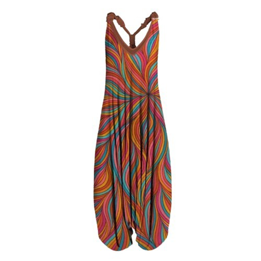Funki Findz | Pants | Women's Casual Loose Romper Jumpsuit