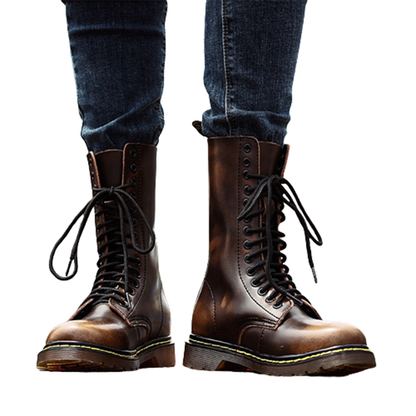 Funki Findz | Boots | Men's Gothic Punk High-Top Combat Boots