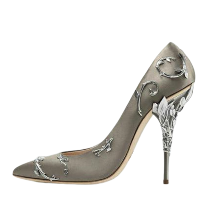 Funki Findz | Shoes | Women's Elegant Silk Formal Prom Stilettos