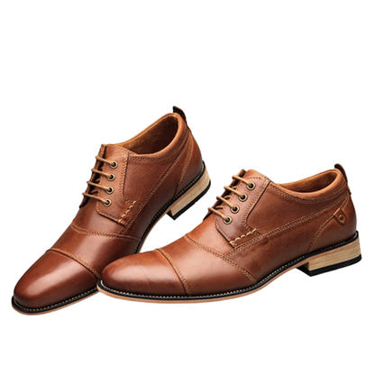 Funki Findz | Shoes | Men's Genuine Leather Derby Dress Shoes
