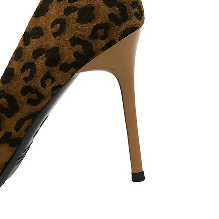 Funki Findz | Shoes | Women's Leopard Print Stilettos Metal Heel