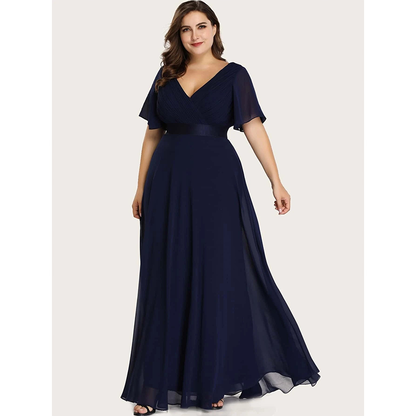 Funki Findz | Dresses | Women's Elegant Chiffon Evening Dress