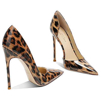 Funki Findz | Shoes | Women's Cut Out Leopard Stilettos