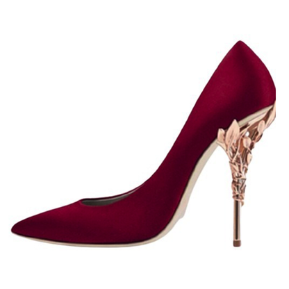 Funki Findz | Shoes | Women's Elegant Silk Formal Prom Stilettos