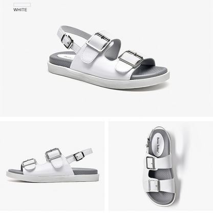Funki Findz | Shoes | Women's Summer Leather Slide Sandals