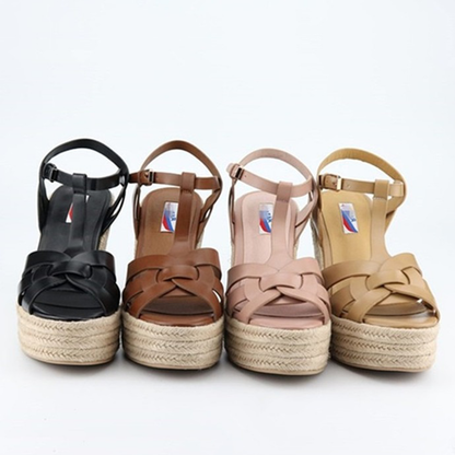 Funki Findz | Shoes | Women's Cross Plait High Wedge Sandals