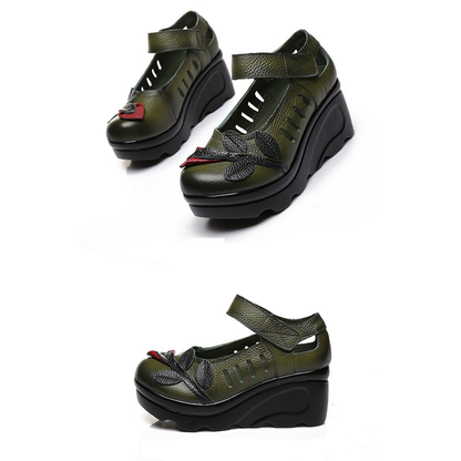 Funki Findz | Shoes | Women's Designer Leather Gothic Pumps