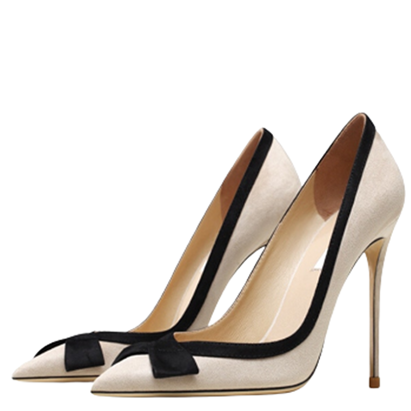 Funki Findz | Shoes | Women's Luxury Leather Bow Knot Stilettos
