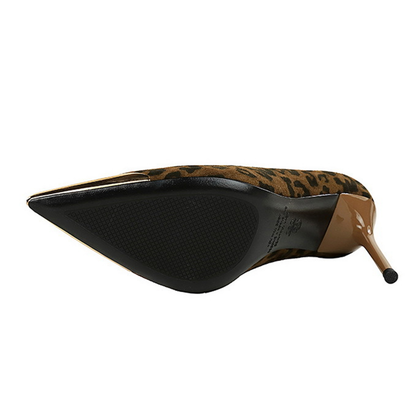 Funki Findz | Shoes | Women's Leopard Print Stilettos Metal Heel
