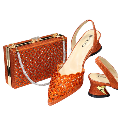 Funki Findz | Shoes | Women's Luxury Venus Chan Shoe Bag Set