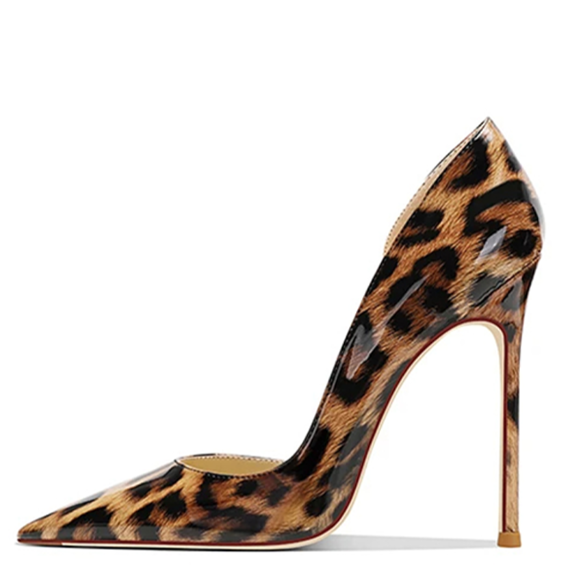 Funki Findz | Shoes | Women's Cut Out Leopard Stilettos
