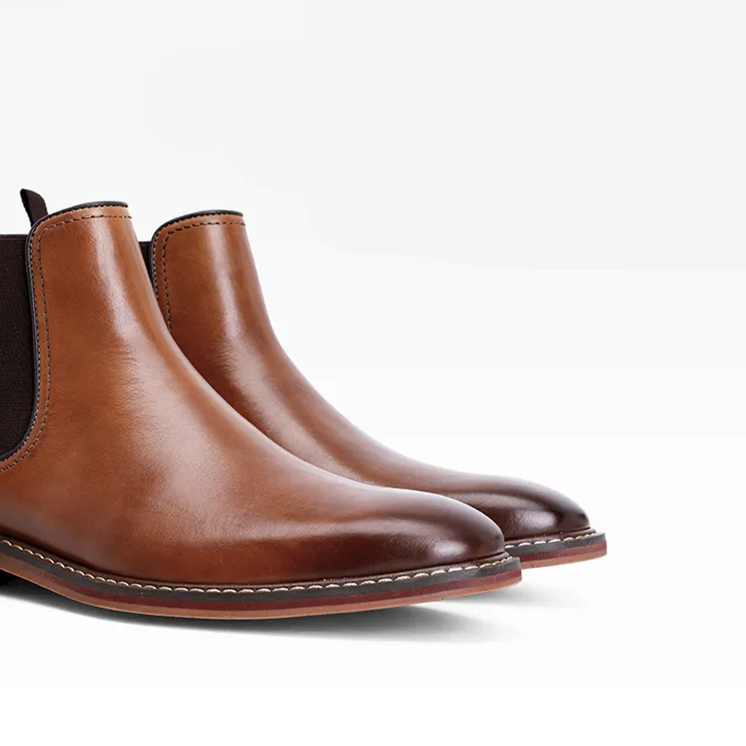Funki Findz | Boots | Men's Stylish Luxury Leather Chelsea Boots