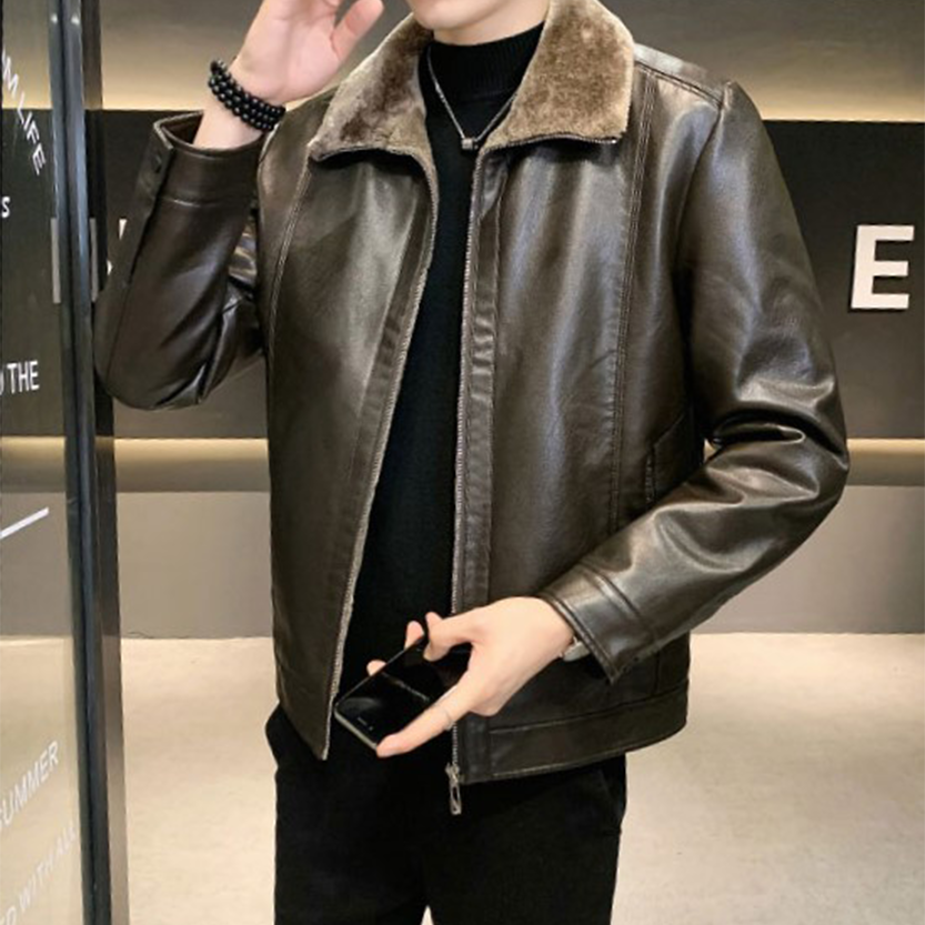 Funki Findz | Jackets | Men's Luxury Faux Leather Winter Jacket