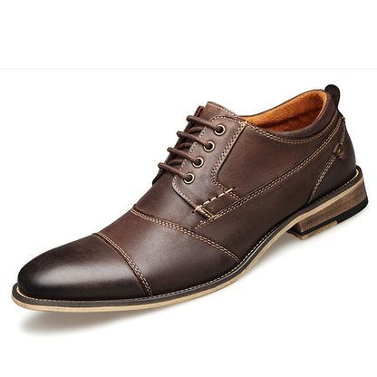 Funki Findz | Shoes | Men's Genuine Leather Derby Dress Shoes