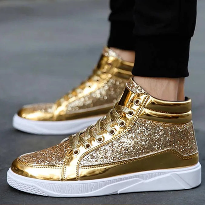 Funki Findz | Boots | Men's Women's Bling Lace Up Sneakers