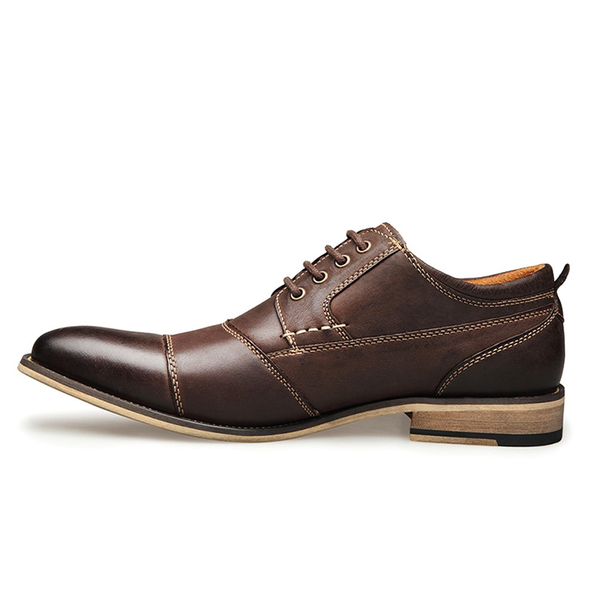 Funki Findz | Shoes | Men's Genuine Leather Derby Dress Shoes