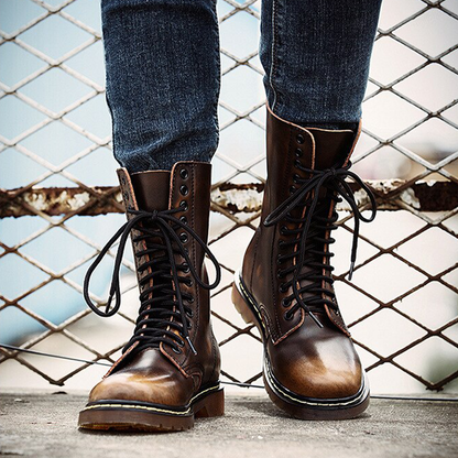 Funki Findz | Boots | Men's Gothic Punk High-Top Combat Boots