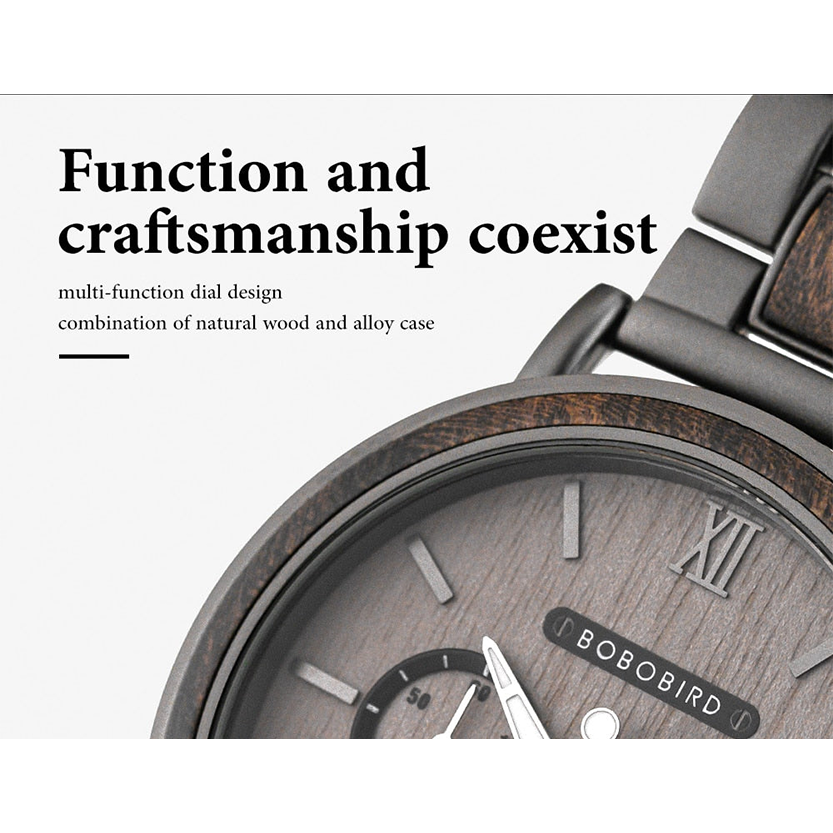 Funki Findz | Watches | Men's Luxury Wood Watch | Gift Box Set
