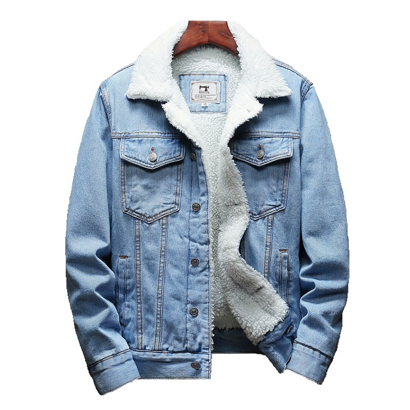 Funki Findz | Jackets | Men's Warm Denim and Sherpa Jackets
