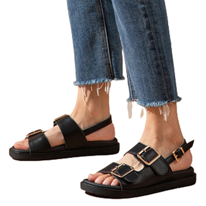 Funki Findz | Shoes | Women's Summer Leather Slide Sandals