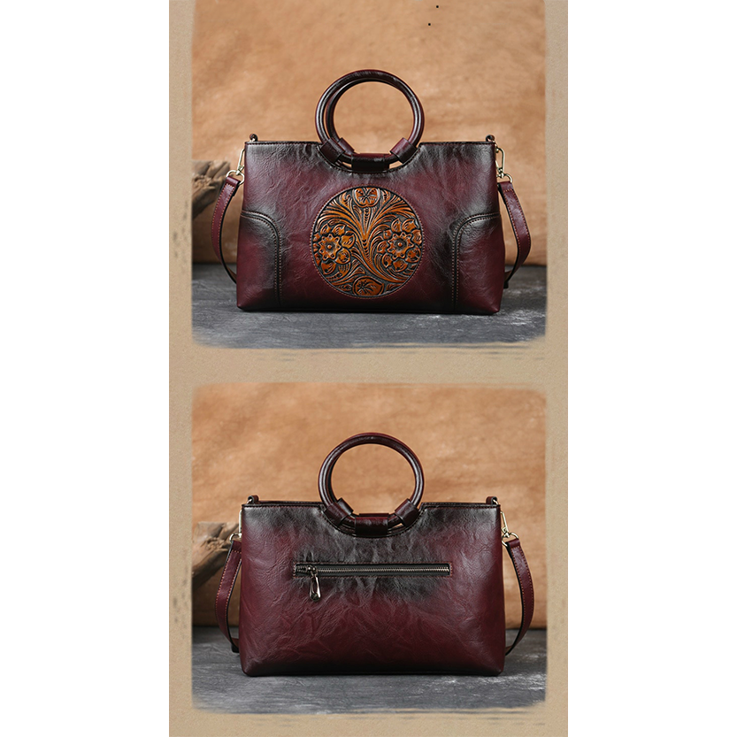 Funki Findz | Bags | Handbags | Women's Embossed Retro Bags