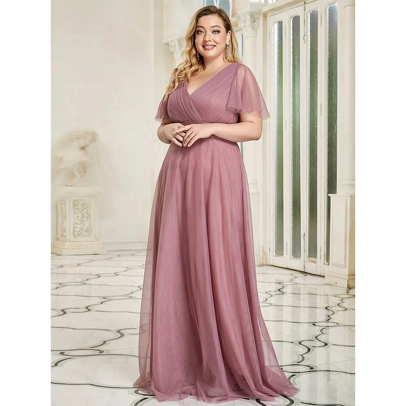 Funki Findz | Dresses | Women's Plus Size Long Evening Dress
