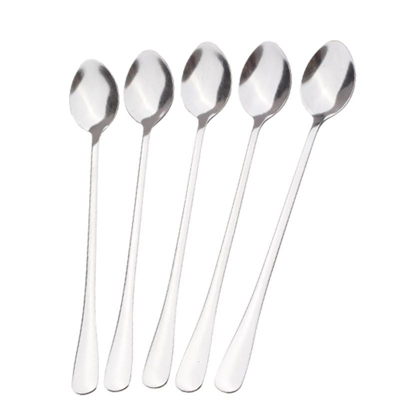Funki Findz | Spoons | Stainless Steel Long Coffee Spoons 6Pcs