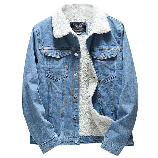 Funki Findz | Jackets | Men's Warm Denim and Sherpa Jackets