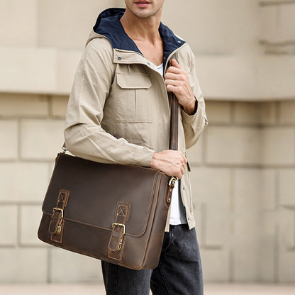 Funki Findz | Bags | Messenger Bags | Men's Luxury Leather Bag