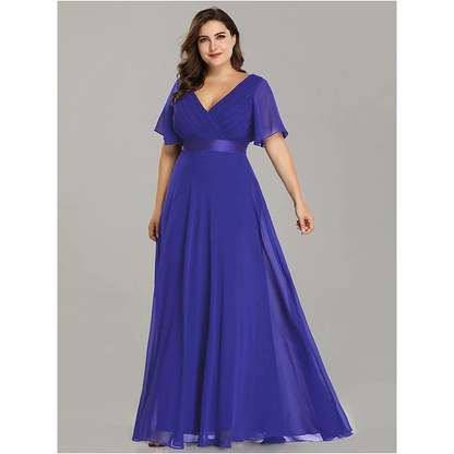Funki Findz | Dresses | Women's Plus Size Long Evening Dress