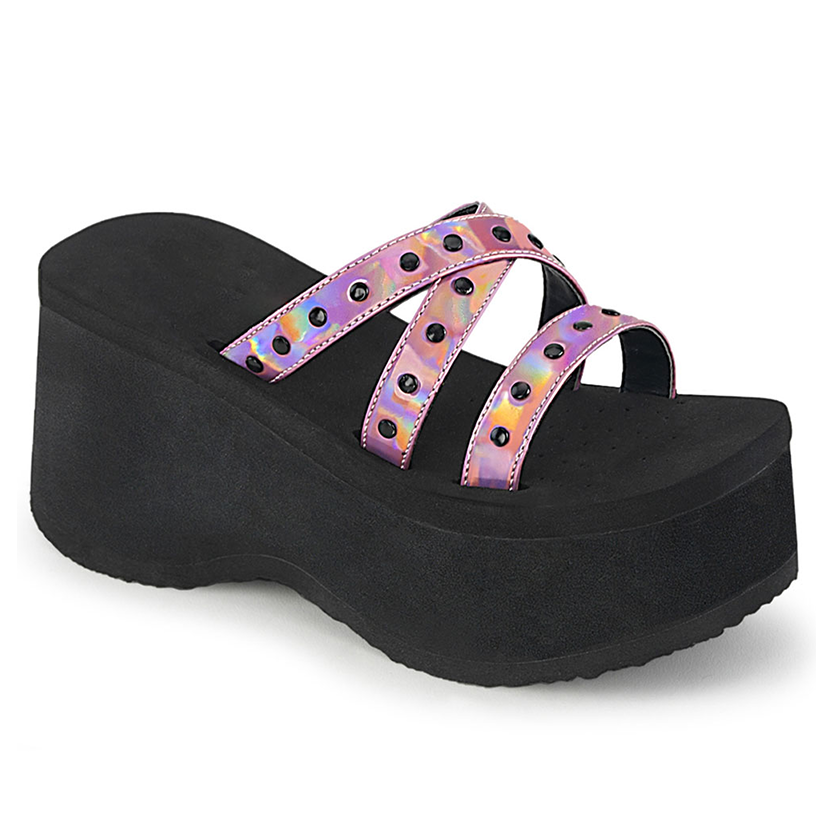 Funki Findz | Shoes | Women's Gothic Platform Wedge Sandals