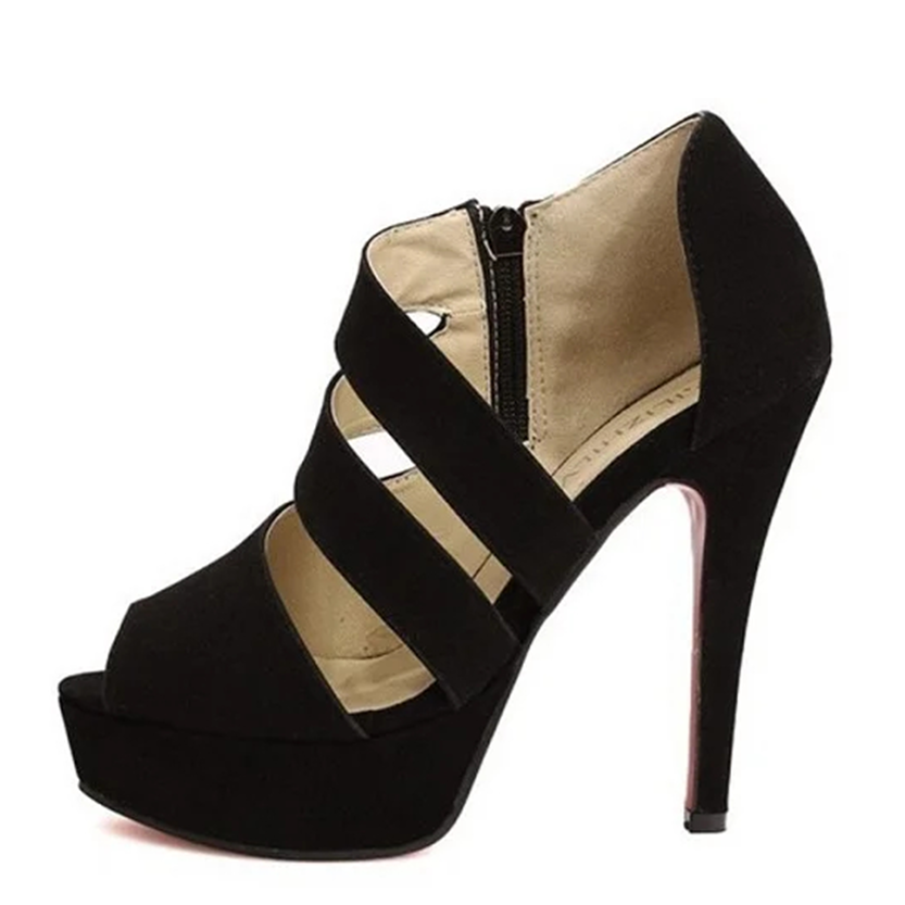 Funki Findz | Shoes | Women's Platform Peep Toe Roman Sandal