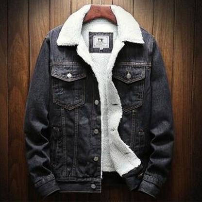 Funki Findz | Jackets | Men's Warm Denim and Sherpa Jackets