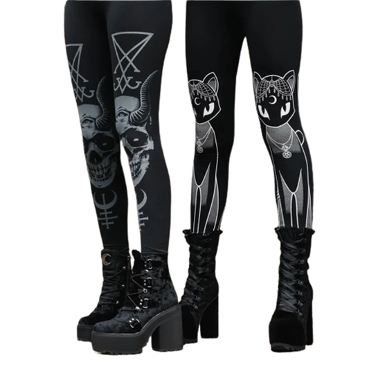 Funki Findz | Pants | Women's Dark Grunge Gothic Punk Legging