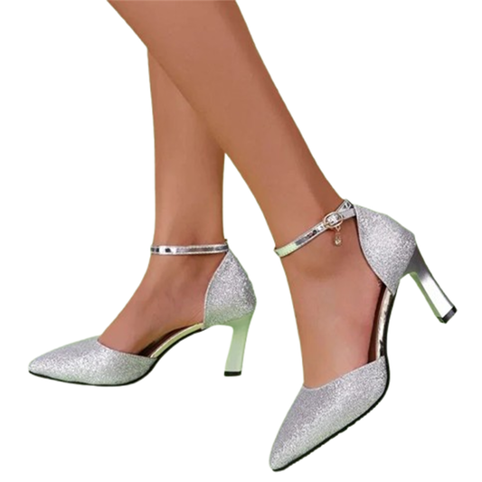 Funki Findz | Shoes | Women's Gold Silver Rose Glitter Shoes