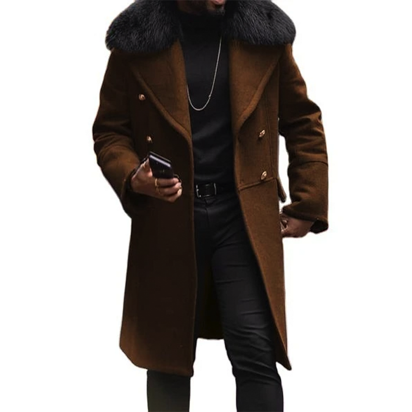 Funki Findz | Jackets | Men's Winter Faux Fur Woolen Coats