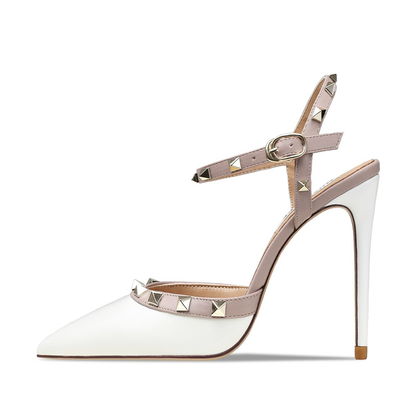 Funki Findz | Shoes | Women's Genuine Leather High Slingbacks