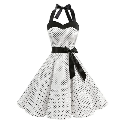 Funki Findz | Dresses | Women's Rockabilly Swing Halter Dress