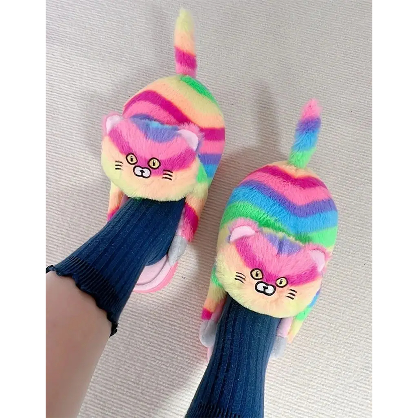 Funki Findz | Shoes | Women's Soft Cat Hug Slippers