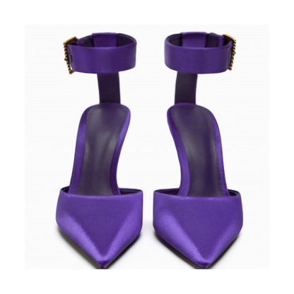 Funki Findz | Shoes | Women's Buckle Strap Pointed Toe Stilettos