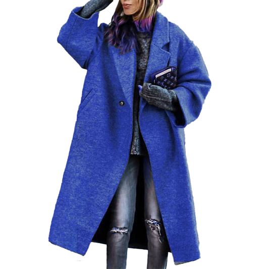 Funki Findz | Jackets | Women's Soft Woolen Loose Overcoat