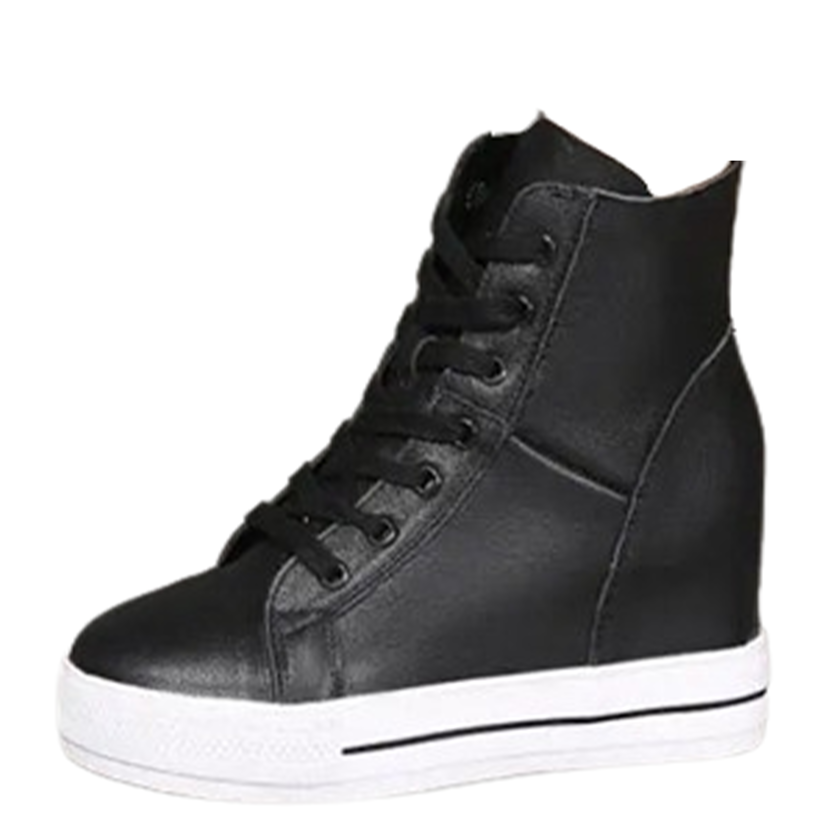 Funki Findz | Boots | Women's Canvas High Rise Ankle Sneaker