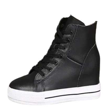 Funki Findz | Boots | Women's Canvas High Rise Ankle Sneaker