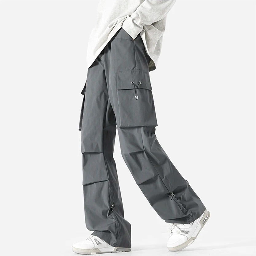 Funki Findz | Pants | Men's Casual Cargo Pants Long Loose Fit