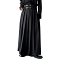 Funki Findz | Skirts | Men's Japanese High Waist Long Pleat Skirt