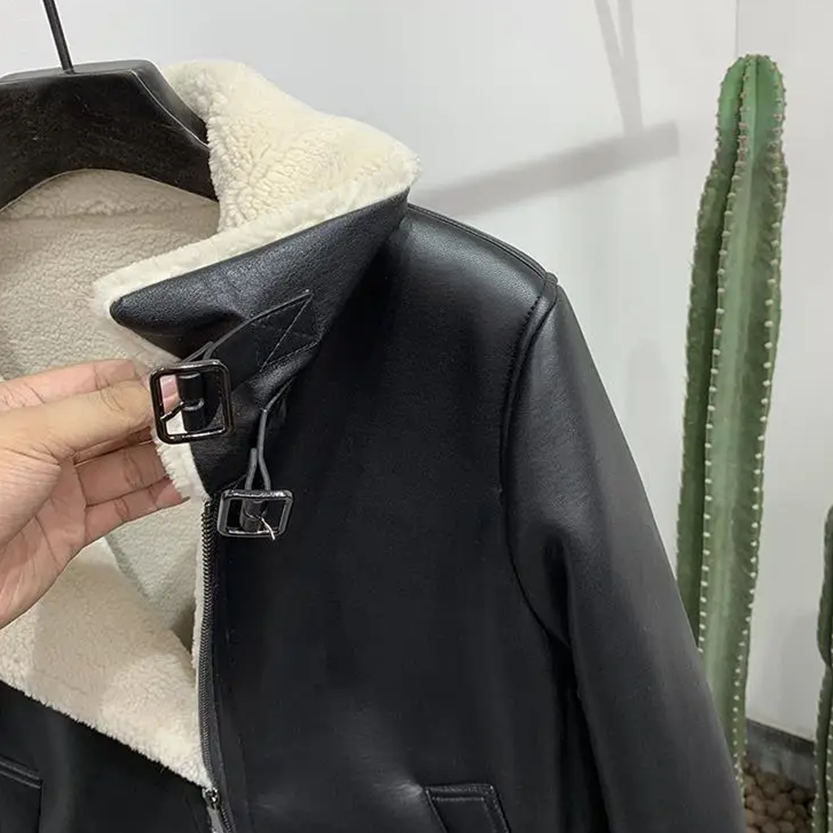 Funki Findz | Jackets | Men's Faux Leather Fleece Bomber Jacket