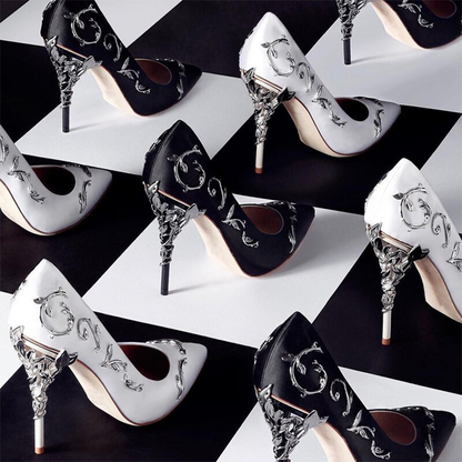 Funki Findz | Shoes | Women's Elegant Silk Formal Prom Stilettos