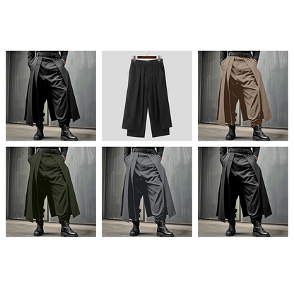 Funki Findz | Skirts | Men's Women's Irregular Pleated Pant/Skirt