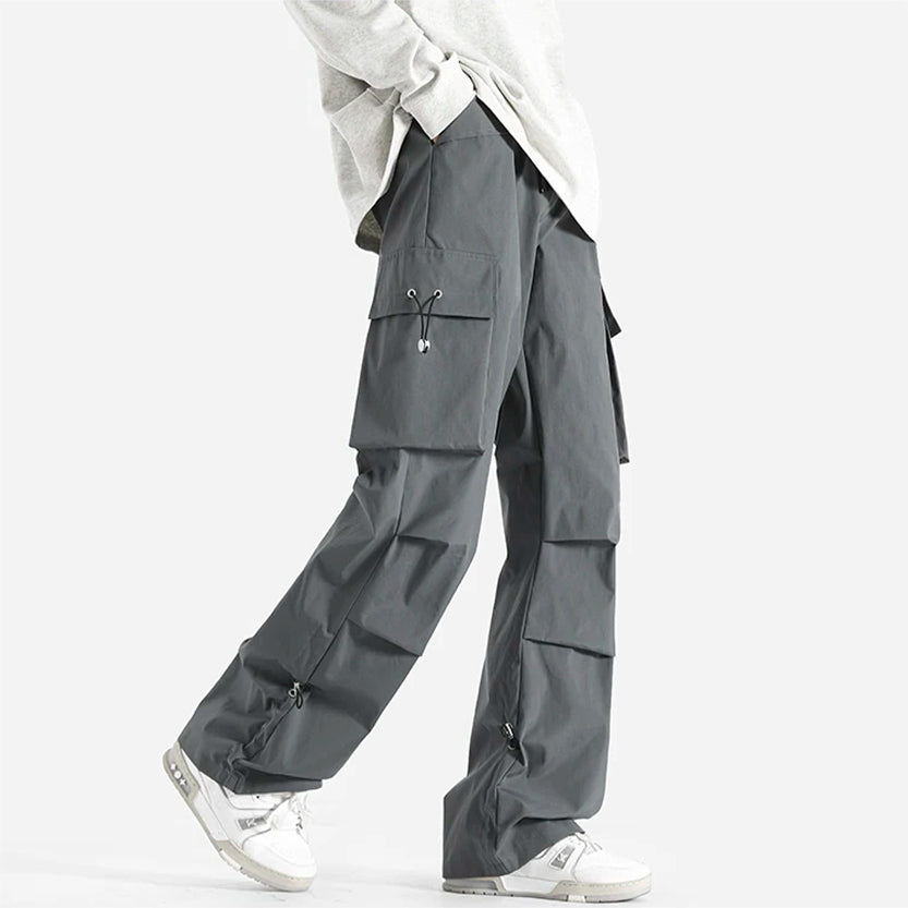Funki Findz | Pants | Men's Casual Cargo Pants Long Loose Fit